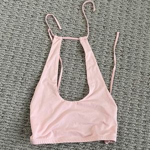 Adika baby pink halter top